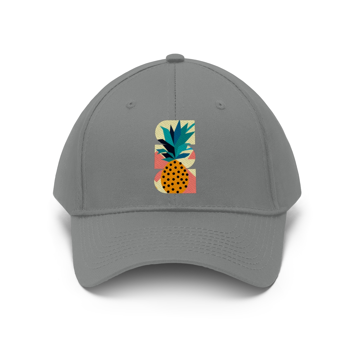 Tropical Pineapple Paradise - Unisex Twill Hat - Image 2