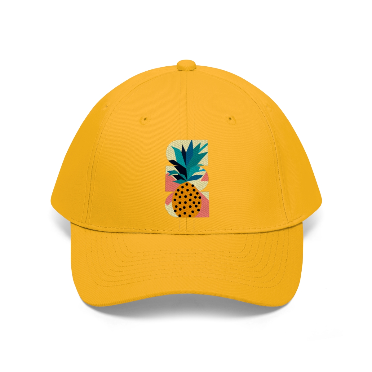 Tropical Pineapple Paradise - Unisex Twill Hat - Image 5