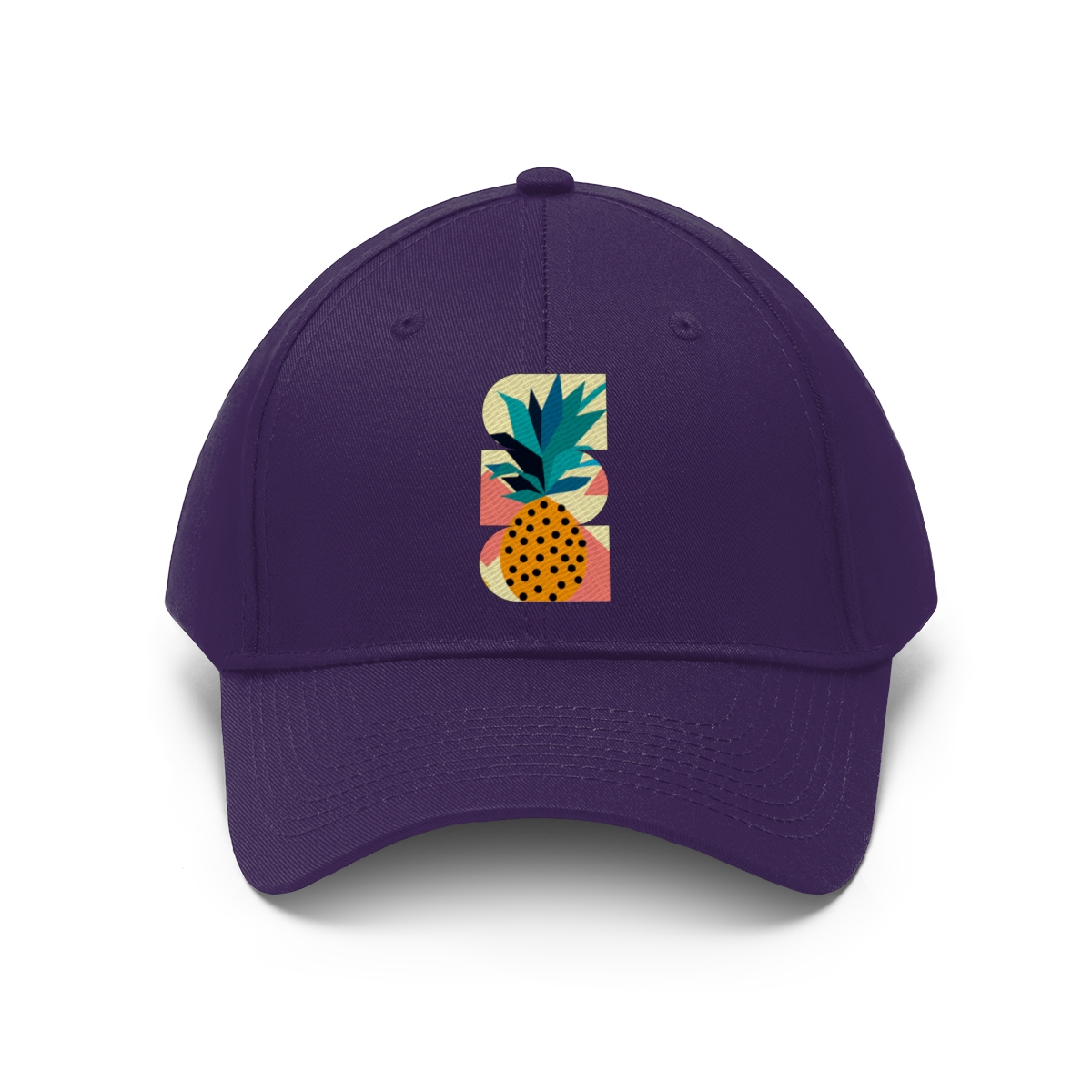 Tropical Pineapple Paradise - Unisex Twill Hat - Image 12