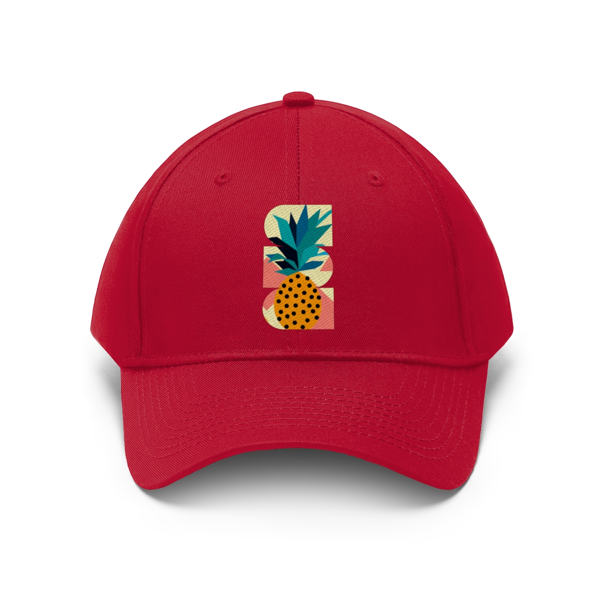 Tropical Pineapple Paradise - Unisex Twill Hat - Image 13